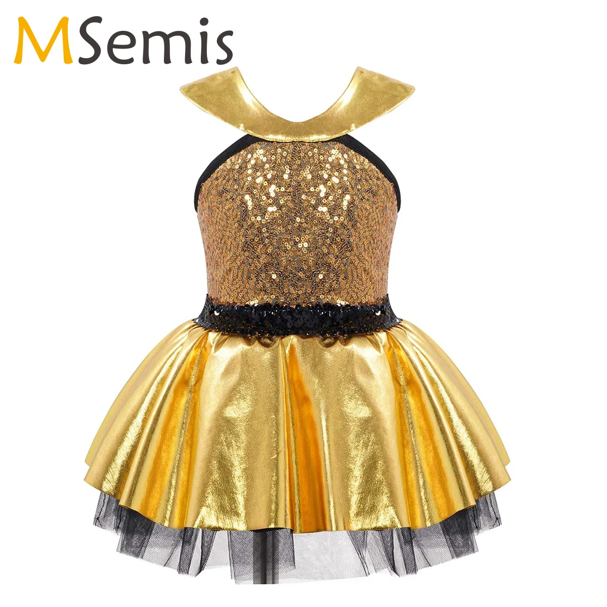 

Kids Girls Ballet Dress Gymnastics Leotard Ballerina Sequined Leotard Ballet Dance Ballet Tutu Dress Ballet Performance Costume