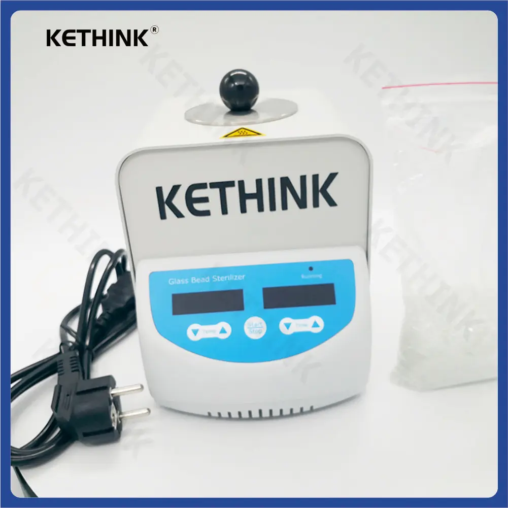 KETHINK KT-GS300-L 스테인레스 스틸 실험실 사용 유리 구슬 실험실 살균기 기계