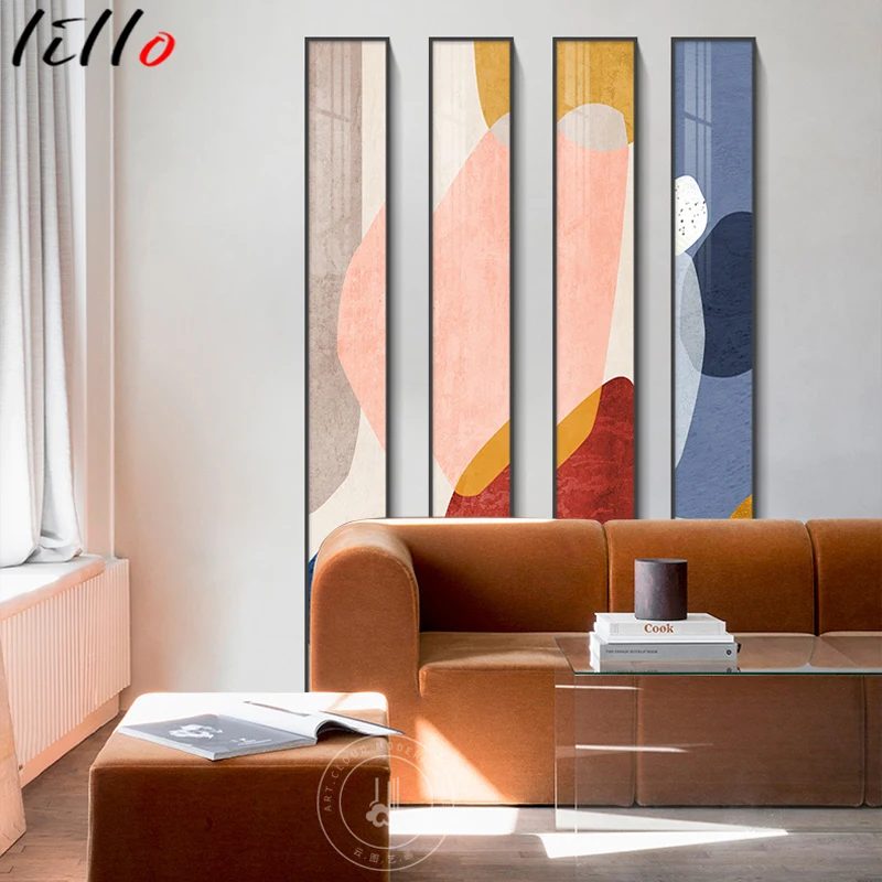 Creative Double-Sided Nordic Wall Art - Modern Minimalist Living Room & Corridor Décor
