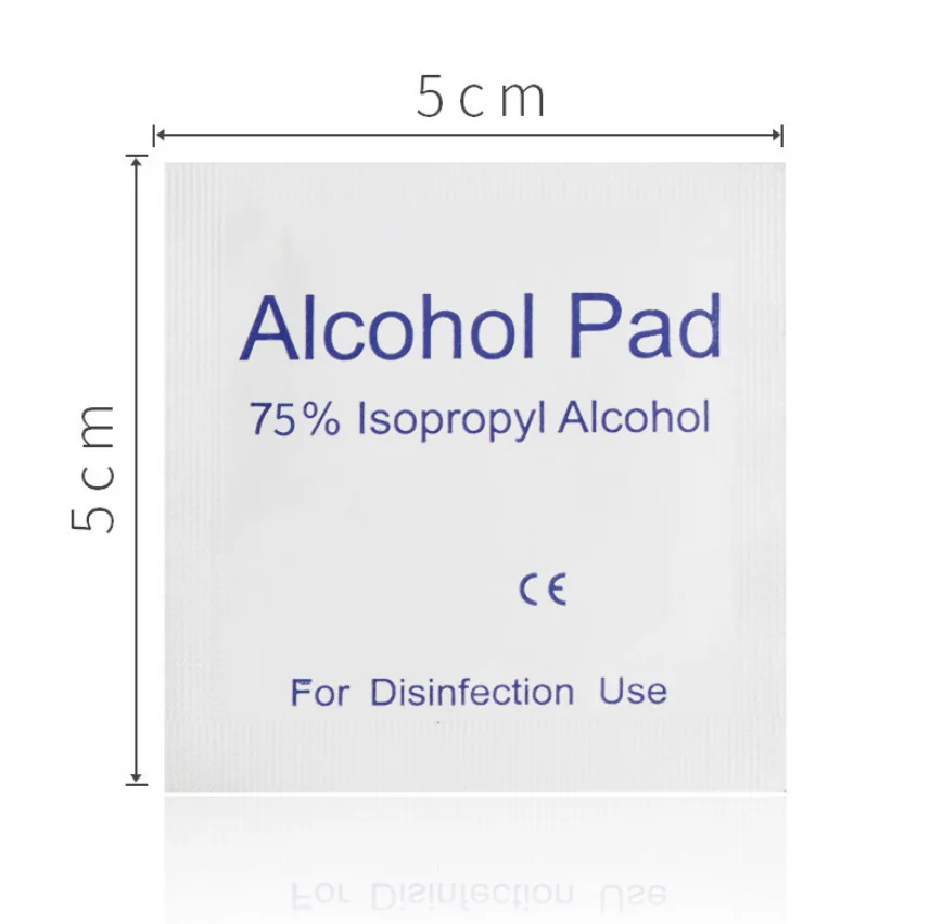 Disposable Alcohol Cotton Pads Car Detailing Wash Towel Alcohol Disinfection Wipes Large Screen Glasses Cleaning Cotton 200PCs