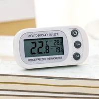 Jauge de réfrigération magnétique à écran LCD, compteur de température pour réfrigérateur, thermomètre de congélateur, outil de cuisine pour réfrigérateur 4
