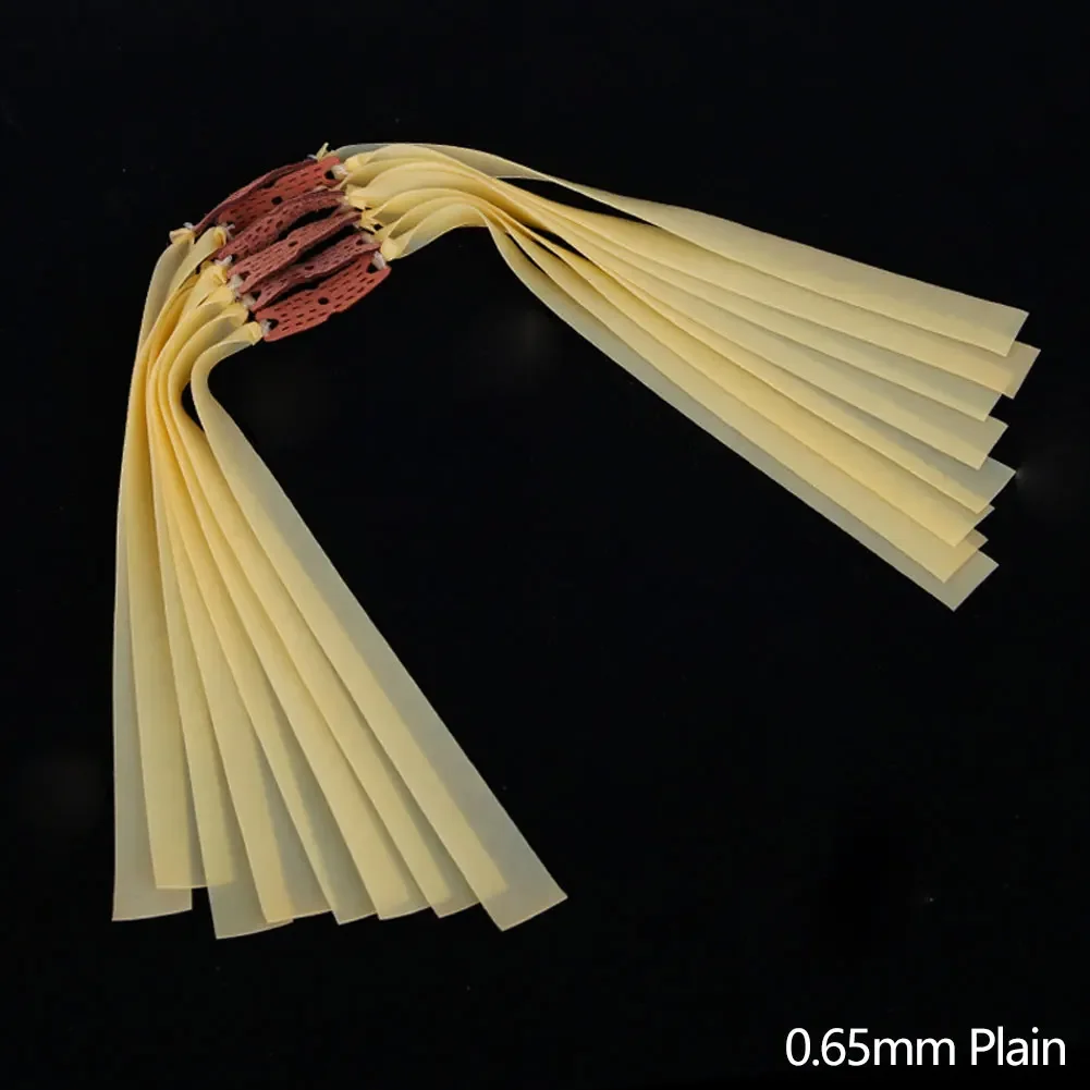 12 pièces - Bande Elastique Lance Pierre Catapultes Bandes fronde 1 mm