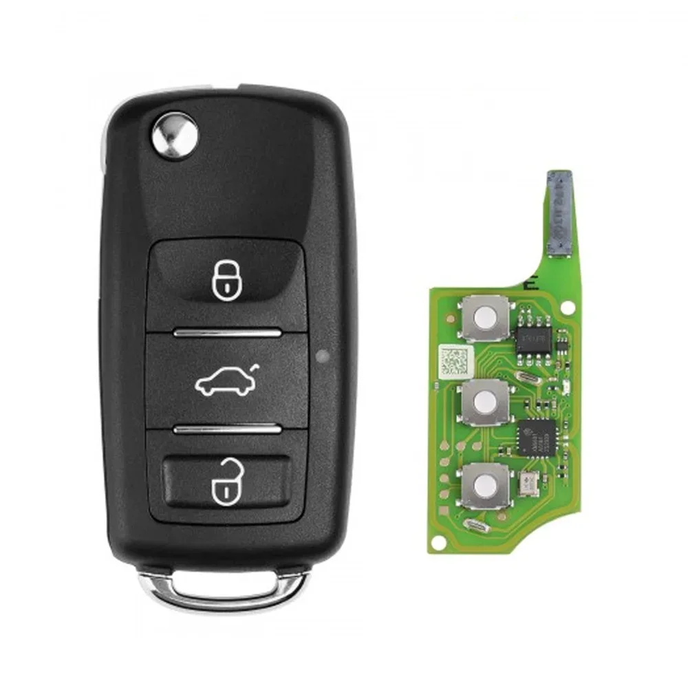 

2024 5pcs/lot Xhorse XEB510EN B5 Type Super Remote with XT27B Super Chip VVDI Car Key With XT27B Chip for Volkswagen for VW