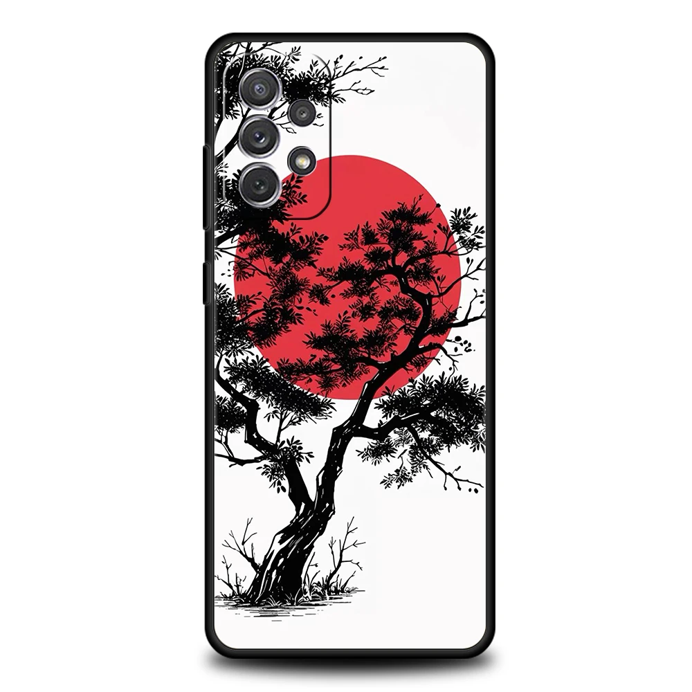 Japanese Flag Design Phone Case Cover