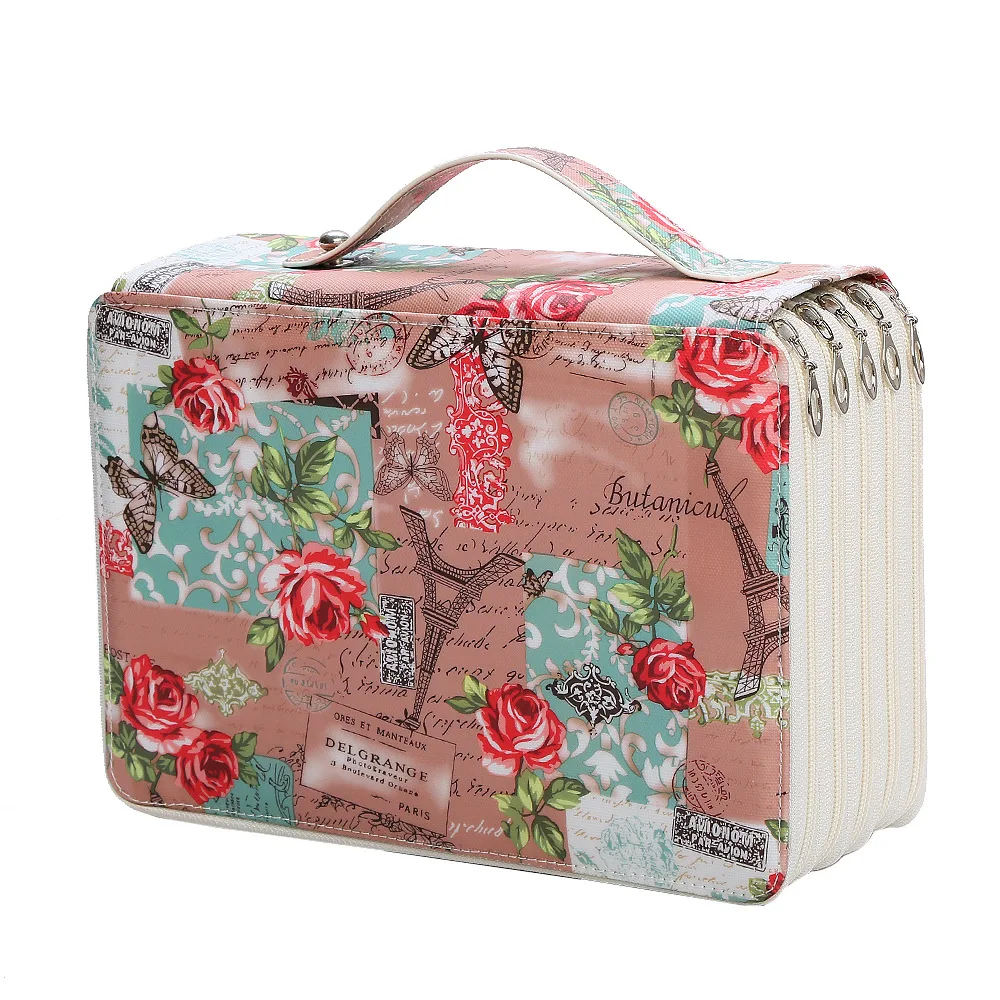 Pencil Cases 200/250/480 Slots Pencil Case Bag for School Girls Large Capacity Stationery Pen Box Organizer Big Cartridge Pouch