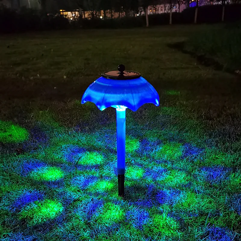 

Миниатюрный зонт, водонепроницаемый уличный светильник из АБС-пластика с солнечной батареей для газона, украшение для двора, газона