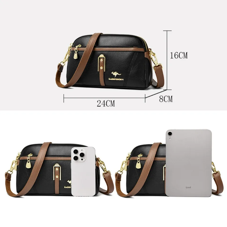 Leather Shoulder Crossbody Women Handbags Small