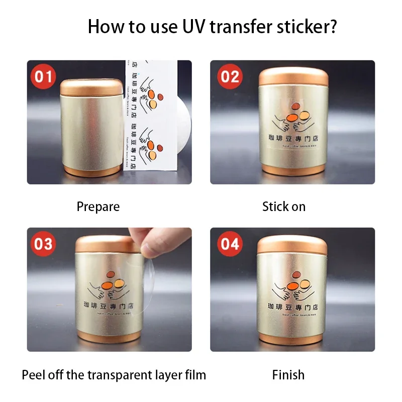 셔리 커스텀 100개 맞춤형 방수 3D UV 전사 스티커 자동차 라벨 데칼 자가 접착