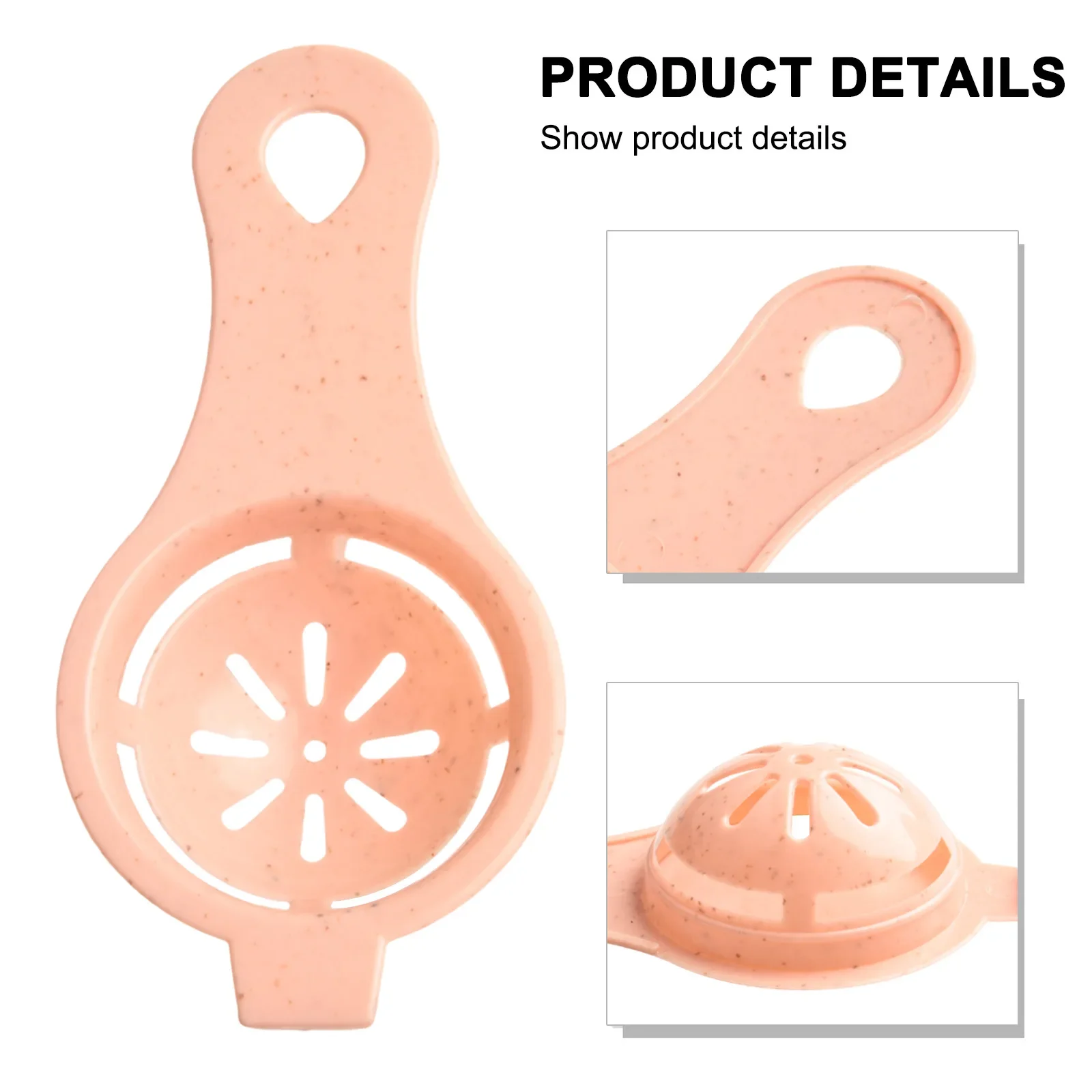1pc Egg White Separator Tools Eggs Yolk Filter Gadgets Kitchen Accessories Separating Funnel Spoon Egg Divider Tool eggshell separator egg separator