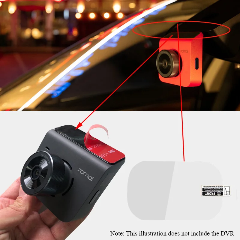 For 70mai Dash Cam A400 fessional accessories 3.7V lithium battery HMC1635, car DVR car recorder special lithium battery 500mA