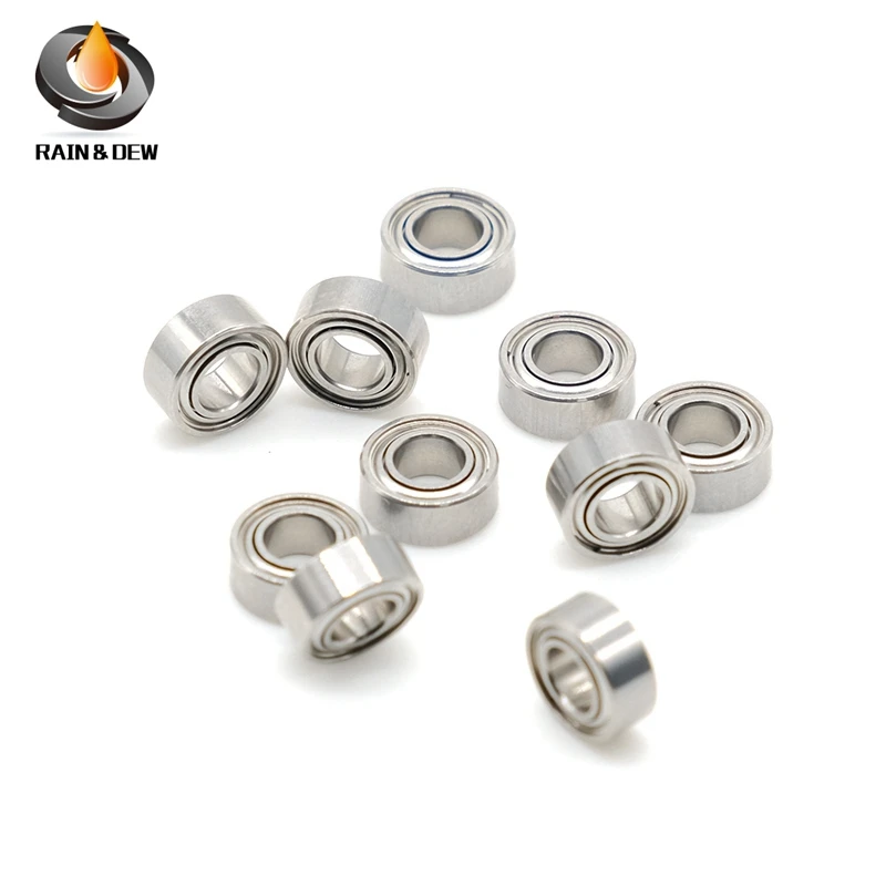 Ball Bearing SMR74ZZ 4X7X2.5mm ABEC-9 MR52 MR63 MR84 MR85 MR95 MR104 MR105 MR106 MR115 MR126 MR128 MR148 10PCS