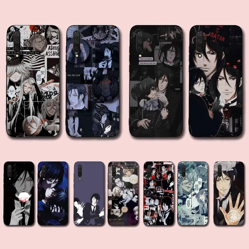 Custodia Per Telefono Anime Black Butler Per Xiaomi Mi 5 6 8 9 10 Lite Pro Se Mix 2S 3 F1 Max2 3