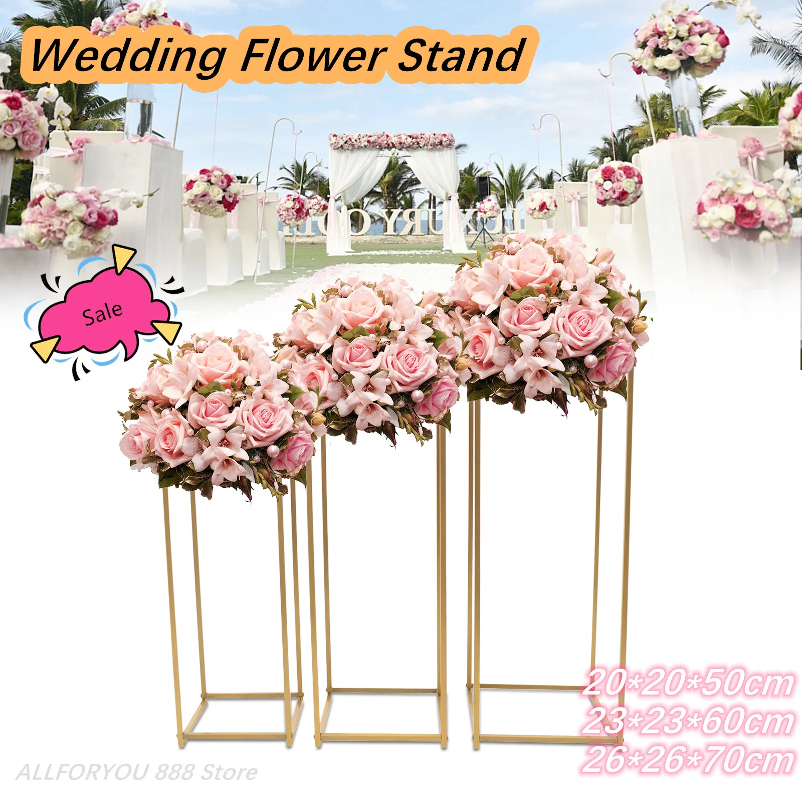 3pcs-wedding-flower-stand-metal-gold-road-lead-rack-anniversary-event-decoration-20-20-50-23-23-60-26-26-70cm