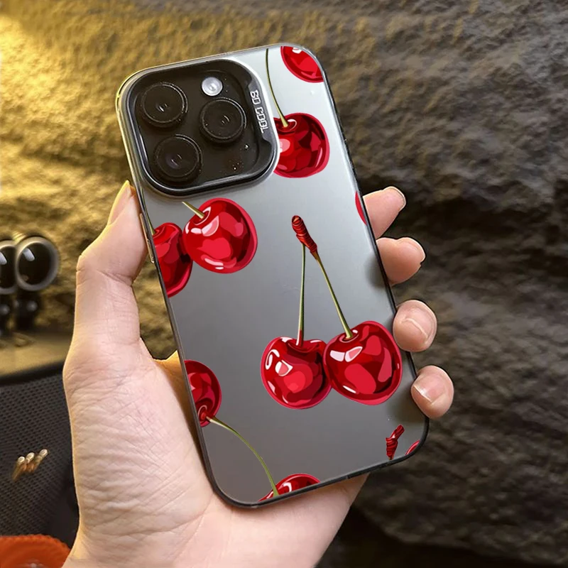 Red Cherry Shockproof Phone Case - Premium Bumper Cover