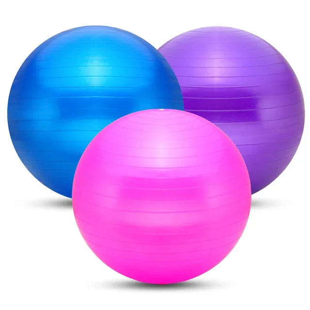 45-85 cm PVC Yoga Ball Gym Fit Ball Thickened Explosion-proof Exercise Home Fitness Pilates Sport Balance Ball Yoga Equipment 2