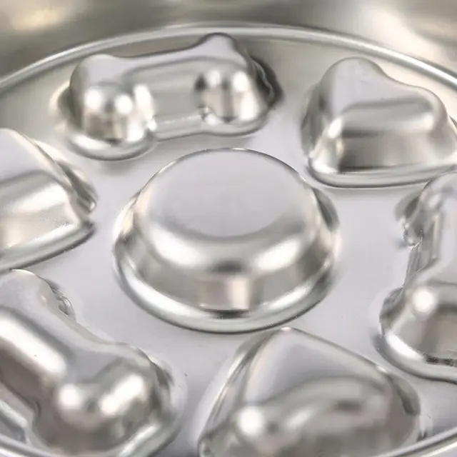 Stainless Steel Slow Feeder Dog Bowl Slow Feed Bowl Pet Stainless Steel Slow Feed Bowl For Dogs Or Cats Slows Down Pets Eating 5
