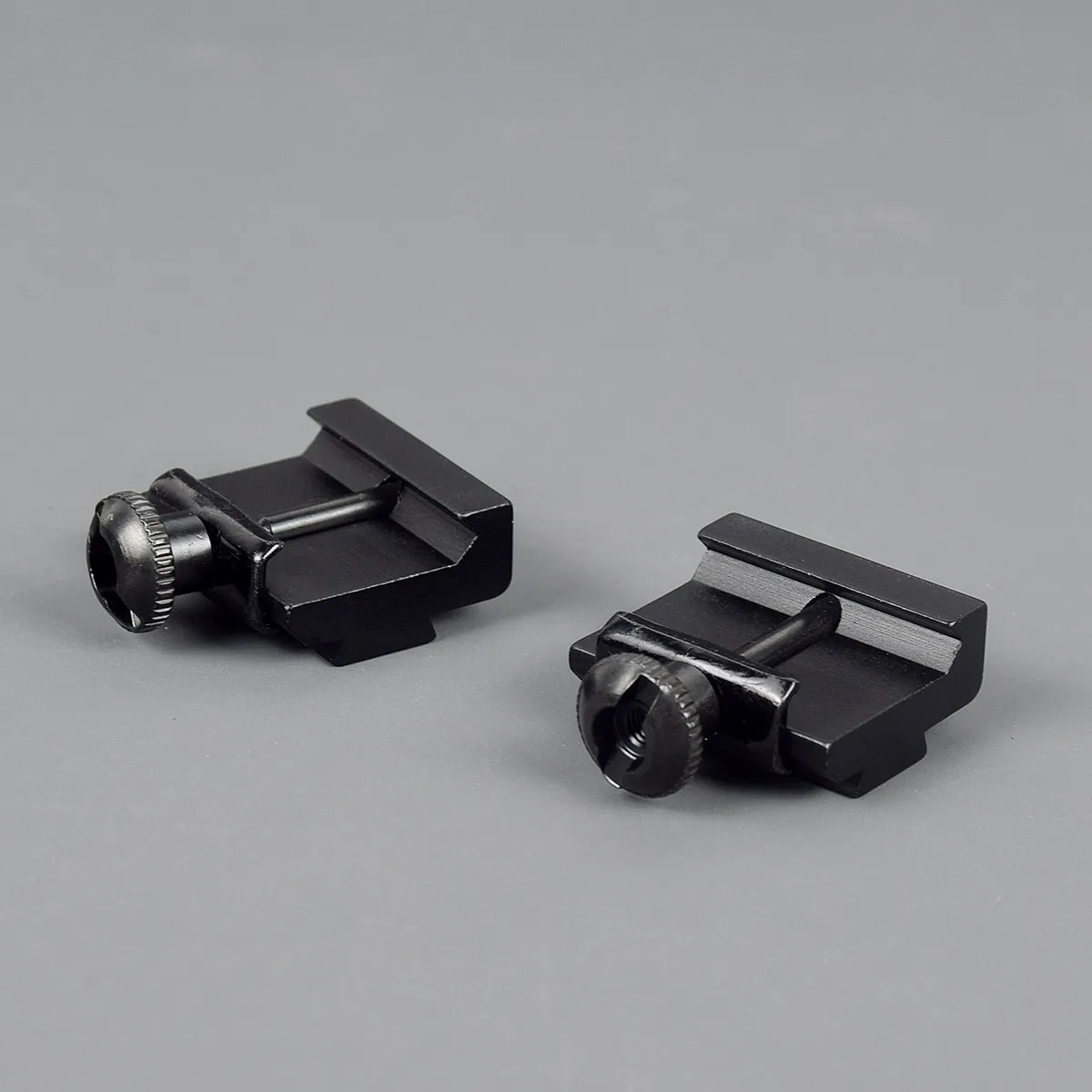 2Pcs/Pair Hunting Scope Mount 20mm to 11mm Base Weaver Picatinny Rail To Dovetail Rail Adapter Base Caza Hunting Accessories