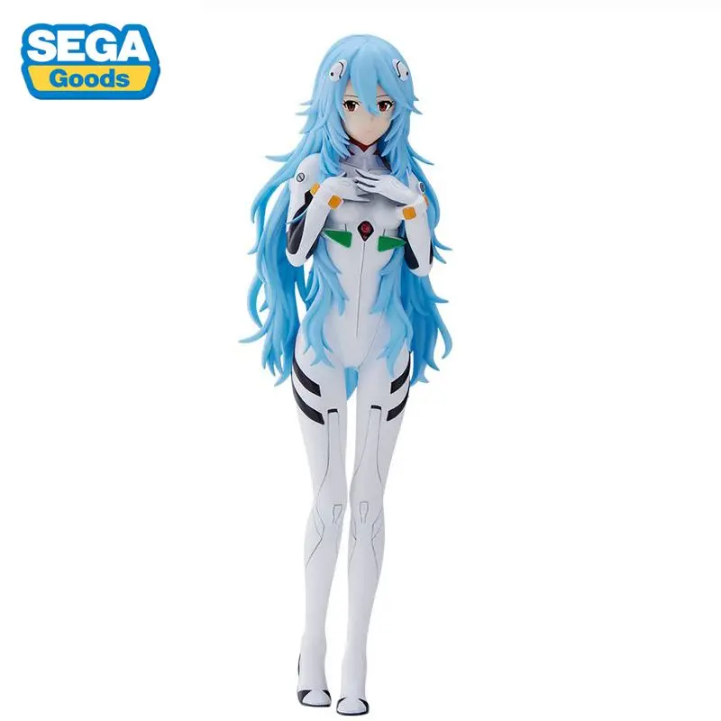 

In Stock Original SEGA EVA EVANGELION Ayanami Rei 21cm Anime Figure Action Figures Collectible Model Toys
