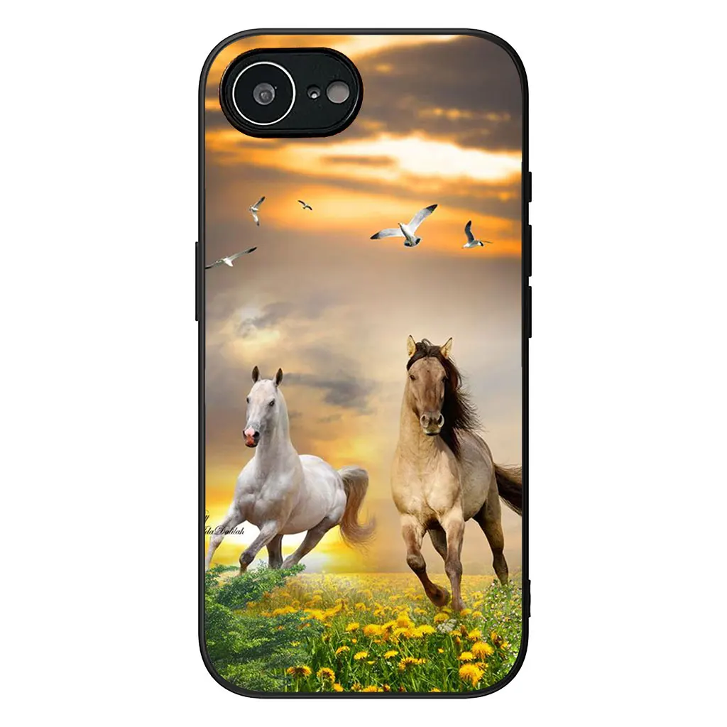Running Wild And Free Horse Design Phone Case Cover
