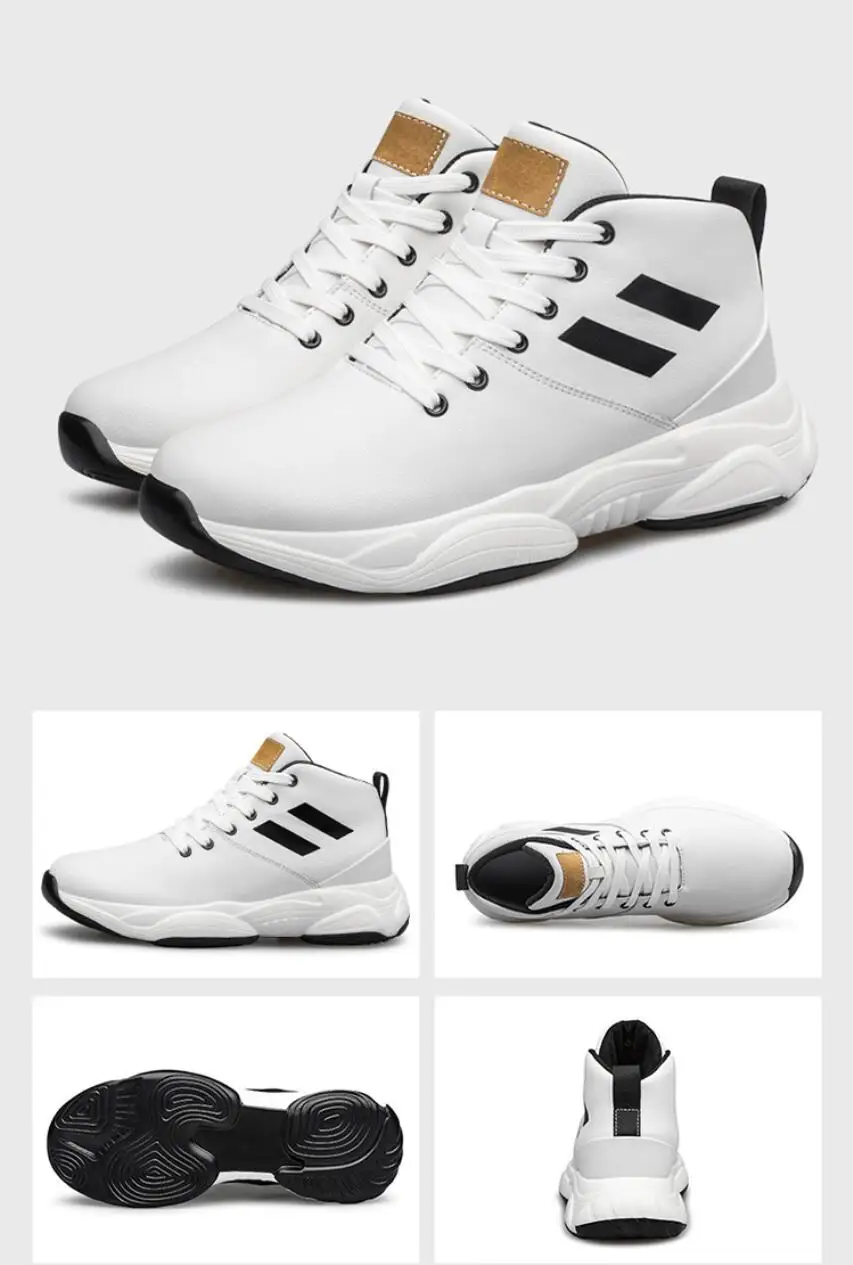 Herren Sneakers Mit Höhenvergrößerung Aus Echtem Leder_voghion.com