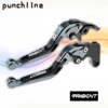 Fit For TRIDENT 660 2021-2024 2022 Motorcycle CNC Accessories Folding Extendable Brake Clutch Levers Adjustable Handle Set 1