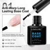LIMEGIRL 8ml Soak Off Matte Top Base Coat for Nails UV Gel Polish Semi Permanent Functional Manicure Top Base Coat Varnish 3