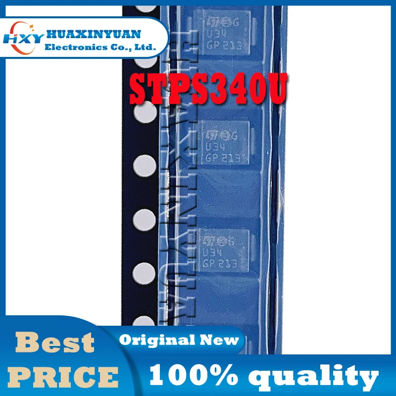 

1 шт./партия STPS340U STPS3 STPS34 STPS340 SMB ST STP STPS Schottky диод, новый и оригинальный Ic-чип в наличии IC