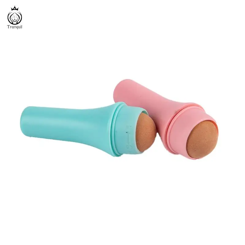 Natural Volcanic Roller Oil Control Rolling Stone Matte Makeup Face Skin Care Tool Facial Cleaning Oil Absorption Roller On Ball