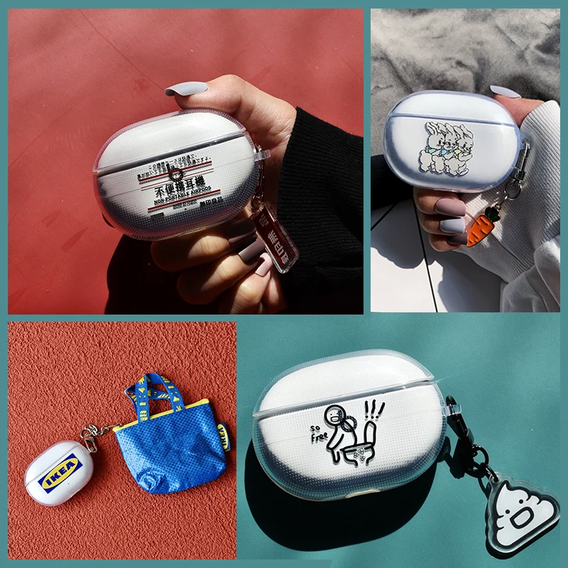 Cover Alla Moda Per Beats Studio Buds Custodia Trasparente Per Auricolari Carini Per Beats Scatola Di Ricarica Beats Buds Cover Custodia Protettiva