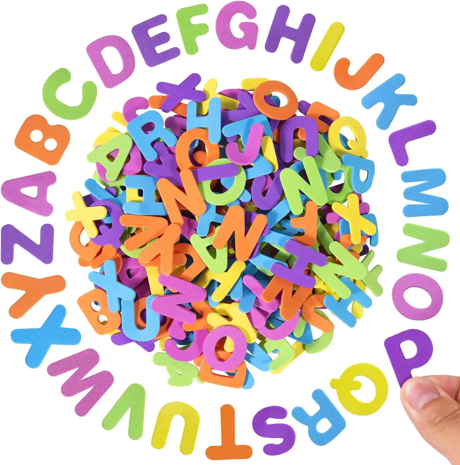156-468 Uds. Pegatinas de letras de espuma para manualidades, adhesivo ...