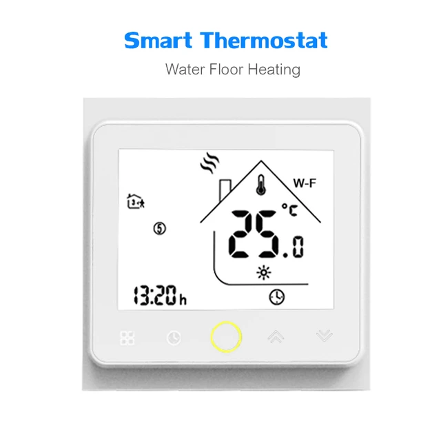 Tuya-接続された 床暖房 サーモスタット 電気 水 ガス 温度コントローラー GoogleHome と互換性があります - 1