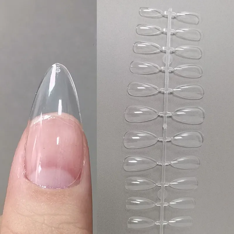XL/L/M/S Square False Nails Tips Capsule Artificial Nail Extension Tip Manicure Tools Gel X Capsule Press on Nails 120Pcs/bag fake nails false nails nail tips false nail tips