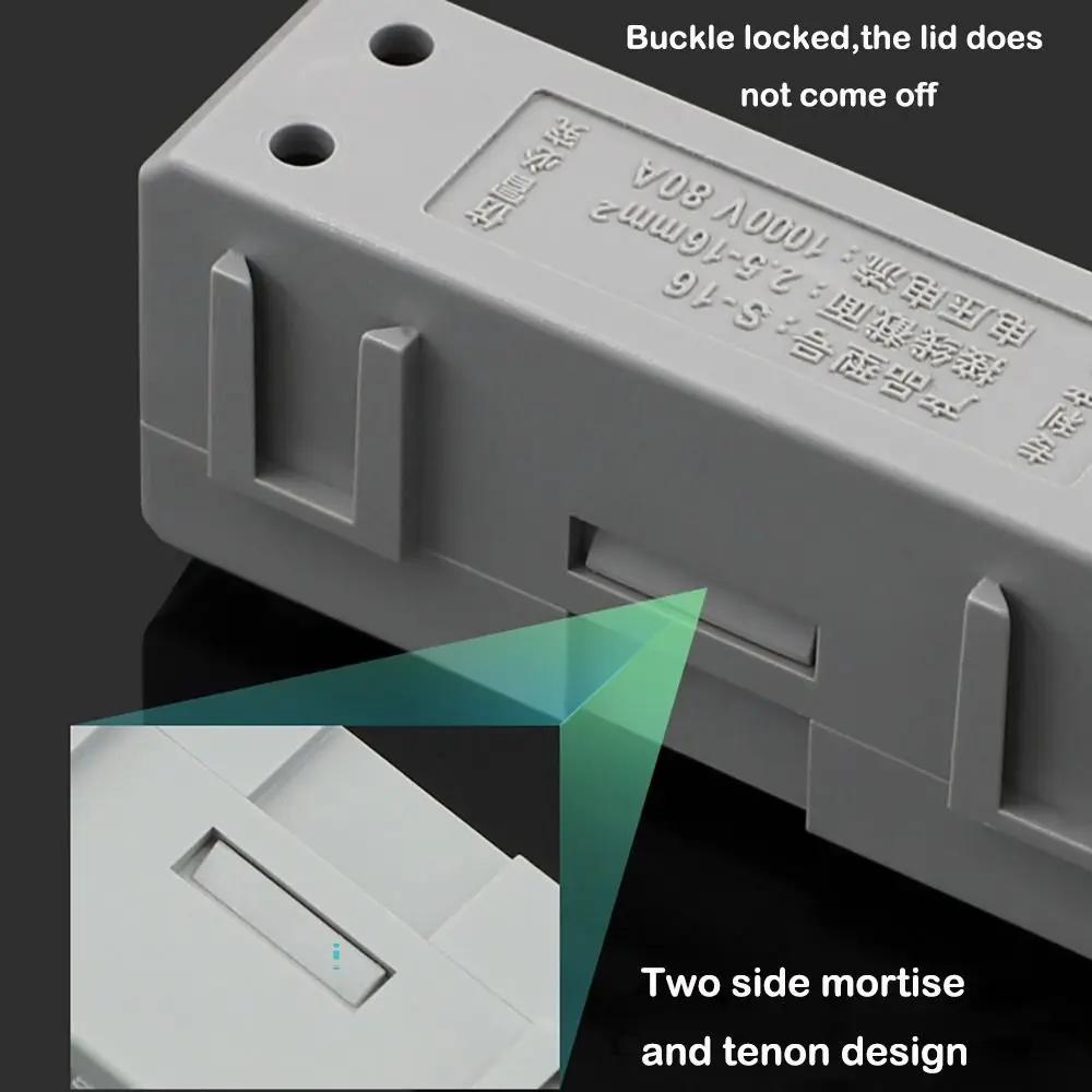 Brass High Power Electrical Cable Splice Splitter Connector