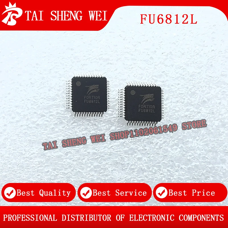 

Новый и оригинальный чипсет IC драйвера двигателя FU6812L FU6812 LQFP48, 5 шт.