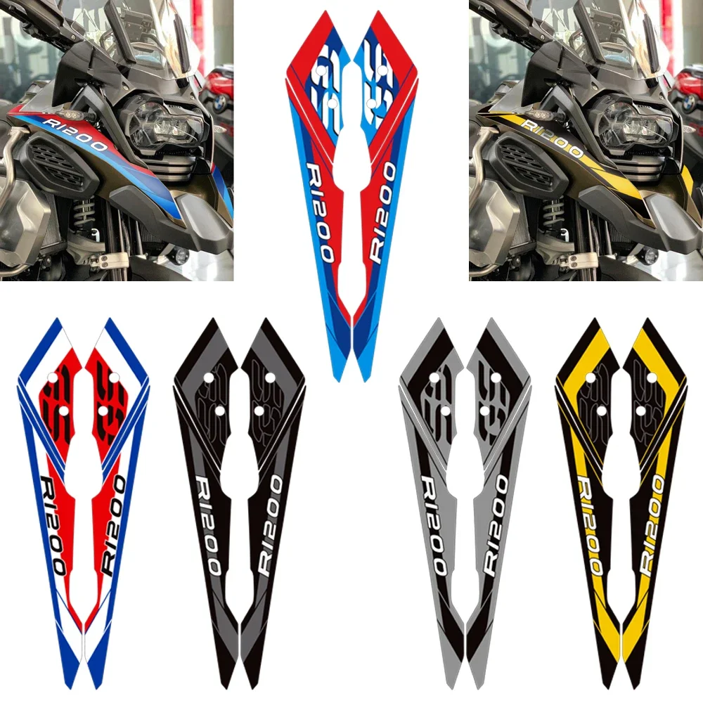 for BMW R1200GS Adventure 2014-2018 Front Fender Decal Kits Sticker Kits park pilot front 4k update 8k front and rear radar 8k cable for pq platform skoda yeti 2014 2018