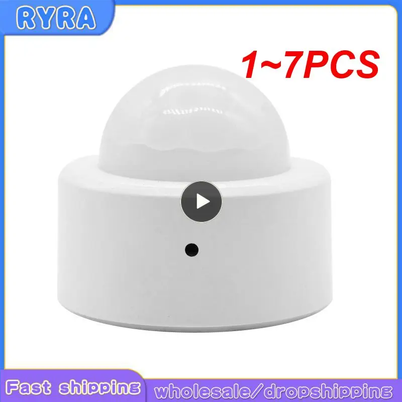 

1~7PCS 3.0 Tuya Mini Smart Human Body Sensor Motion Movement PIR Transducer Infrared Detector Smart Life Smart Home