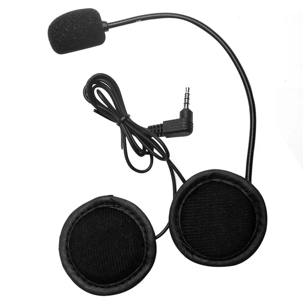 Motorcycle Intercom Headset Microphone Speaker V4/V6 Universal Headsets Helmet Intercom For Motorcycle