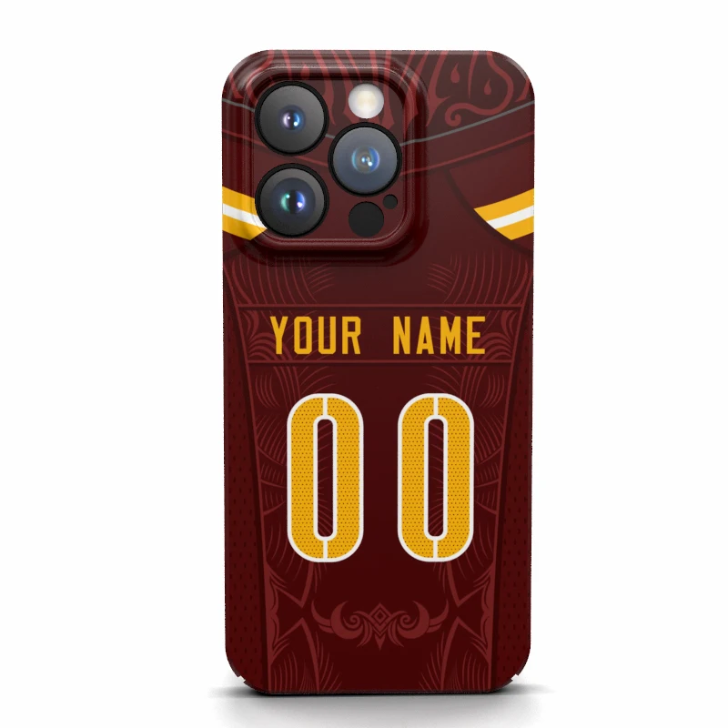 

Washington Custom Cover Case 3d Print Name Number Jerseys Football For Iphone 15 14 Pro Max 13 12 11 Mini X Xs Xr 7 8 6s Plus Se