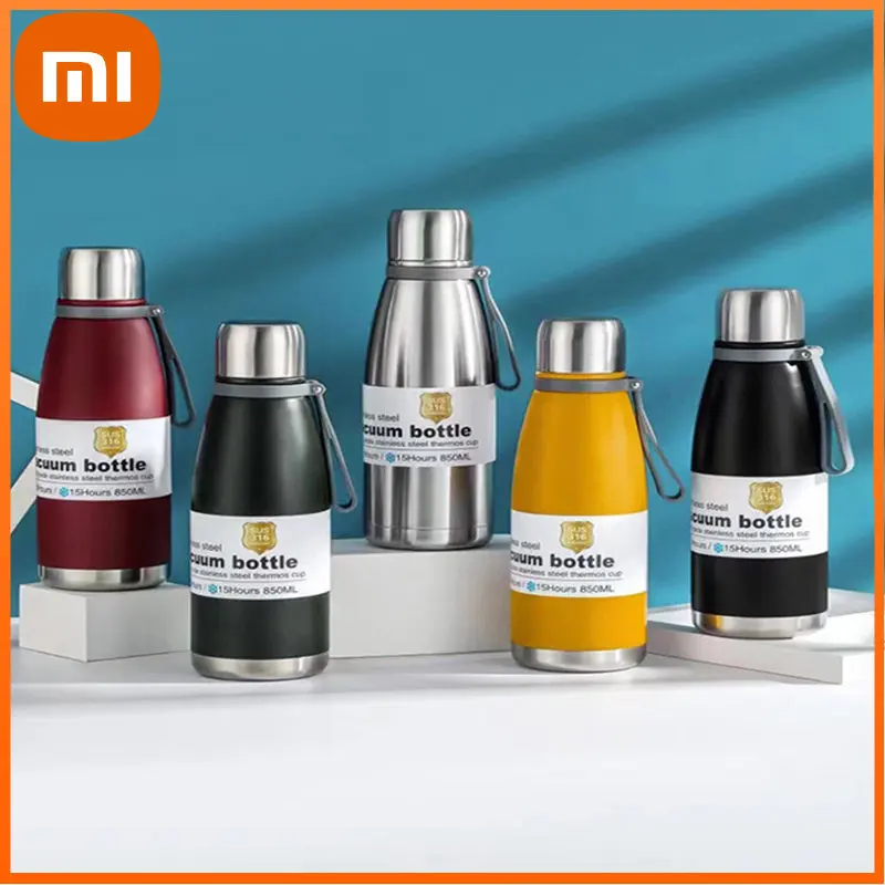 

Термобутылка Xiaomi, двухслойная бутылка для колы, Спортивная термобутылка из нержавеющей стали 316, 850 мл, 1000 мл