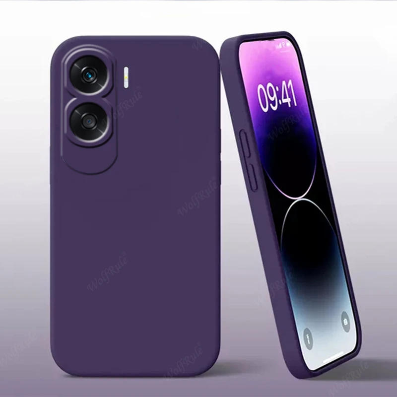 Protective cover for Honor 90 Lite phone Honor 90 Lite Capas shock absorber made of new thermoplastic polyurethane material from soft liquid silicone Fundas Huawei Honor 90 Lite Pro