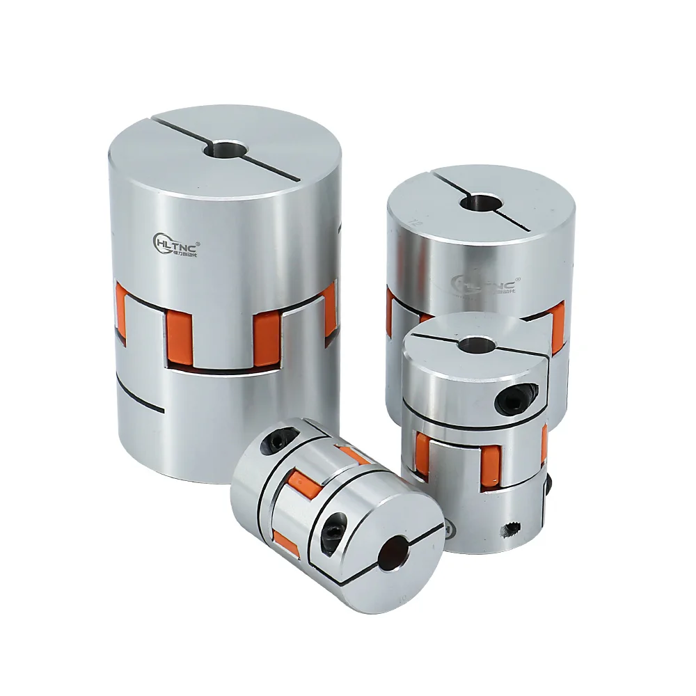 LF Two Jaw D20L30 Coupler Aluminium Plum Flexible Shaft Coupling Stepper Motor Connector CNC 4/5/6/6.35/8/10mm shaft coupler flexible coupling shaft connector