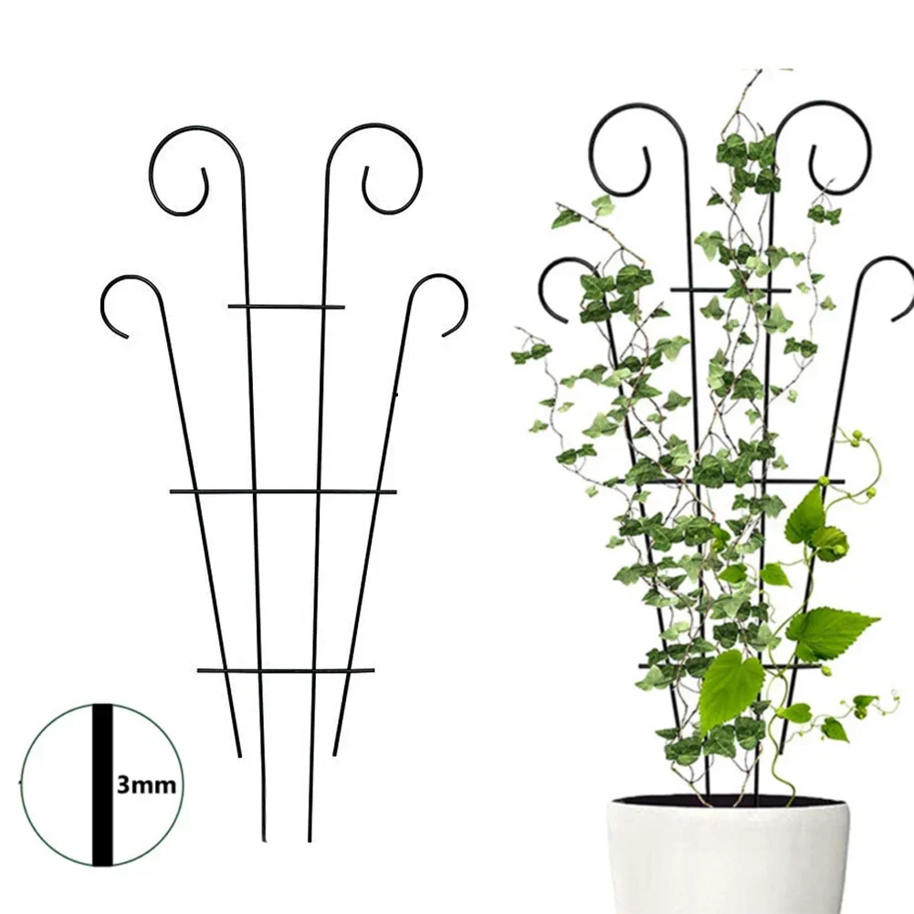 Stakes Plant Climbing Support Frame Trellis Flowers Stand Cage Tree Garden Plant Support Home Care Soil Floral Arrangement