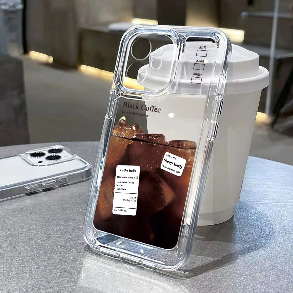 Premium Soft TPU Protective Phone Case - Transparent Shockproof Cover