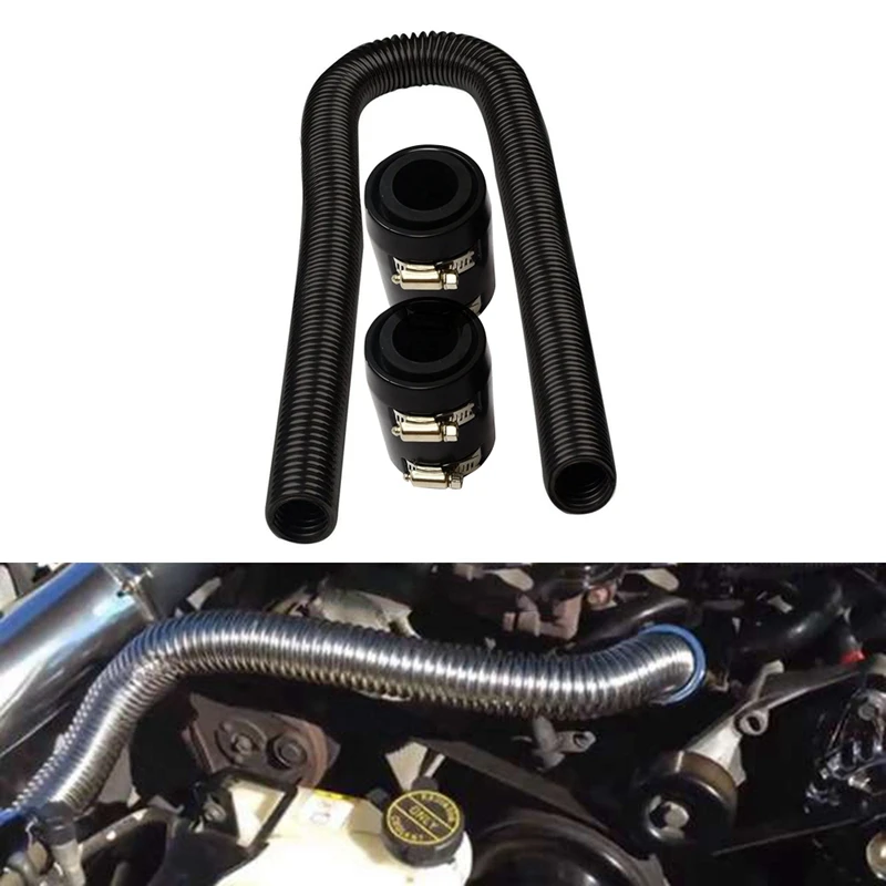 24 Inch Universal Stainless Steel Radiator Hose Engine Radiator Car