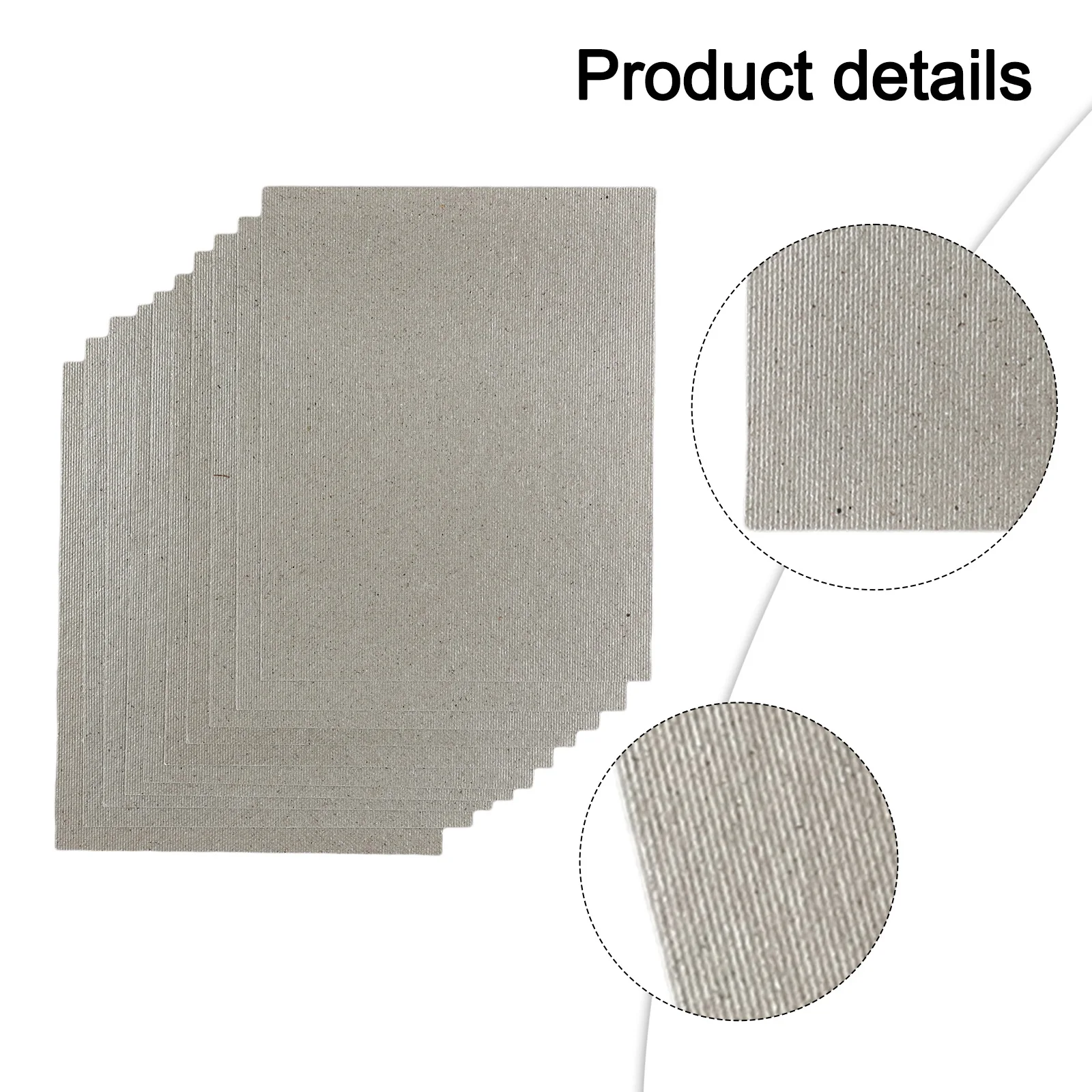 10Pcs Mica Plate Universal Microwave Oven Mica Sheet Wave Guide Waveguide Cover Sheet Plates 12*15cm Hair-dryer Toaster