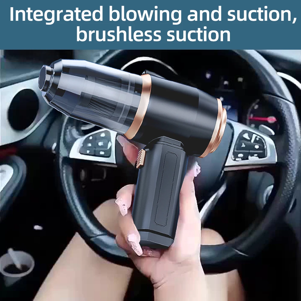 For Volkswagen VW Beetle Car Vacuum Cleaner Portable Wireless Handheld Mini Cleaner Low Noise 135000PA High Power