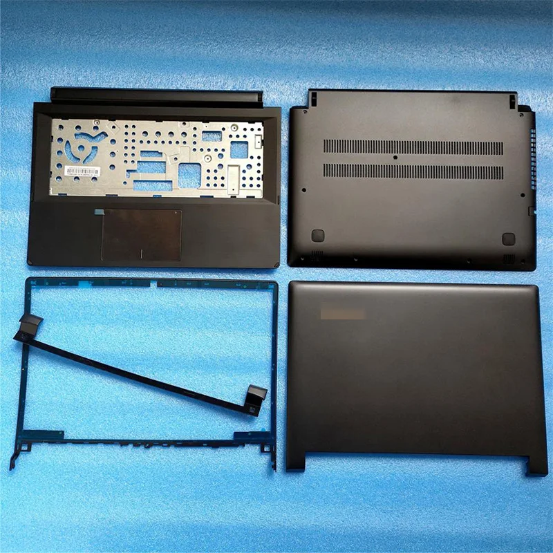 

New Original For Lenovo Flex 2 14 LCD Back Case+Bezel Case+Palmrest Upper Case + Base Case+Hinge Cover Black