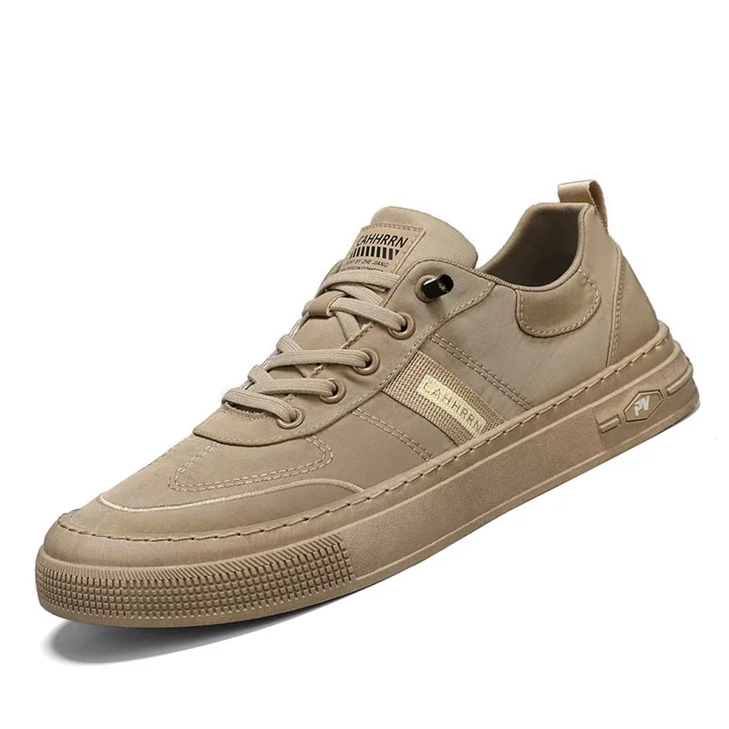 

Мужские парусиновые туфли на шнуровке, весна-лето