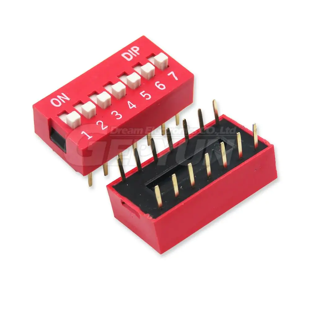 Enhanced Slide-Type Toggle Switch Module | Multi-Bit Positioning | Assorted Colors