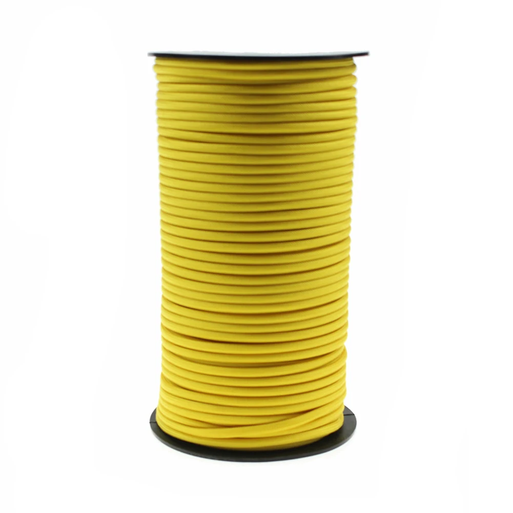 

9core Rope Buckle Cord Rope Anchoring Tents Backpacking Ball Tent Cord Elastic Fixing Ground Hook Pin 100M New